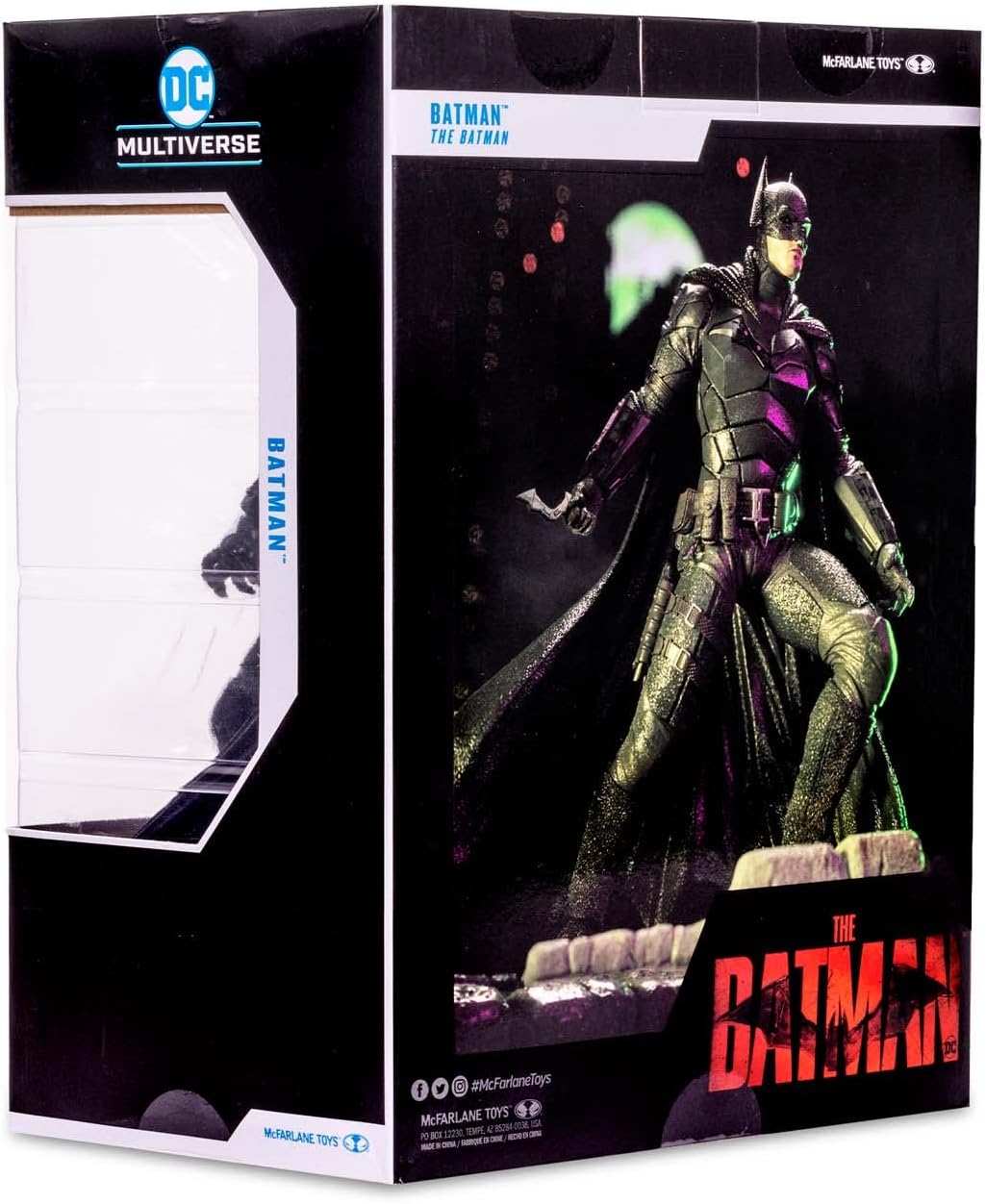 Multiverse The Batman from Batman Movie 12" Deluxe Figure Multicolor (Style May Vary)