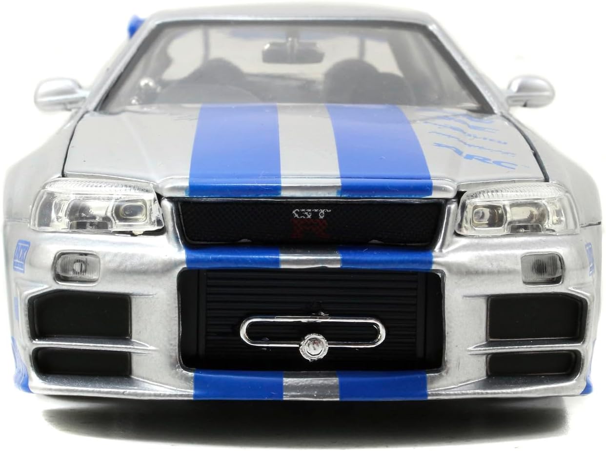 Fast & Furious Brian’s 2002 Nissan Skyline R34 Die-cast Car