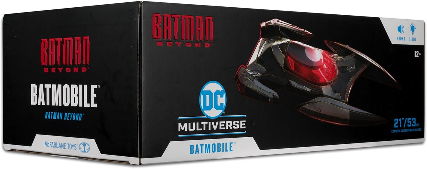 DC Multiverse Batmobile (Batman Beyond) Vehicle with Lights and Sound