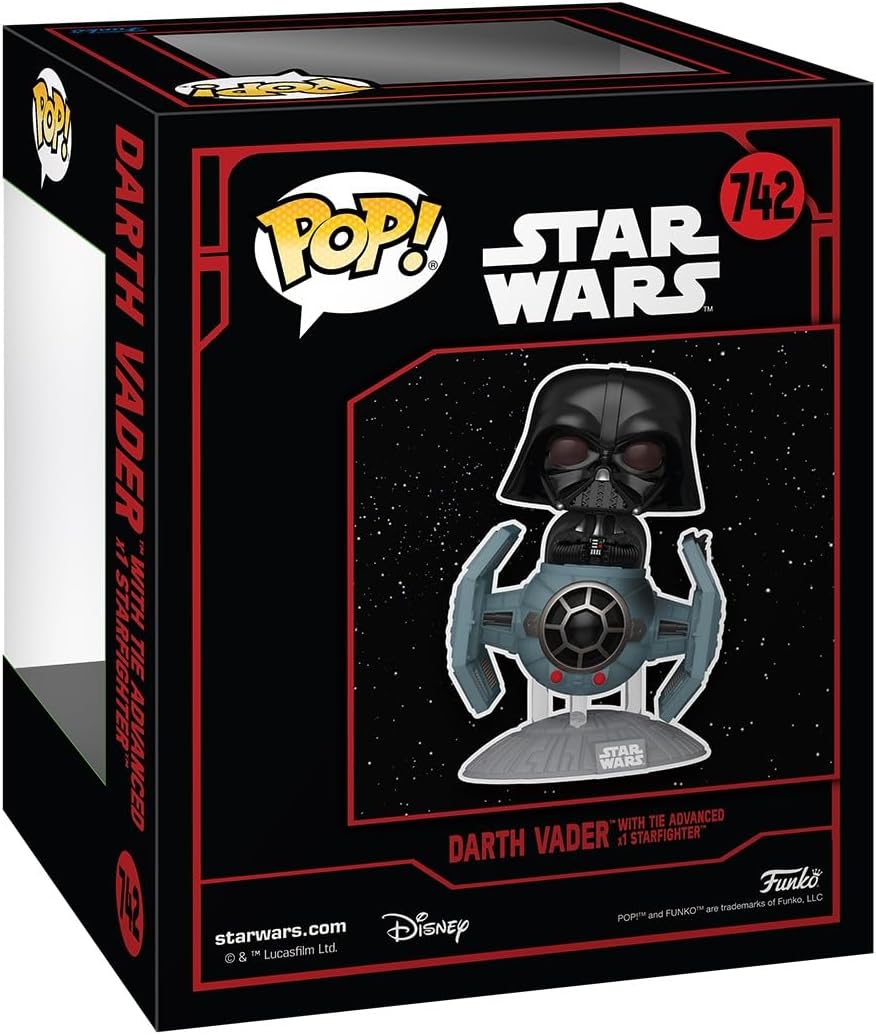 Pop! Rides Deluxe: Star Wars Darkside - TIE Advanced X1 with Darth Vader