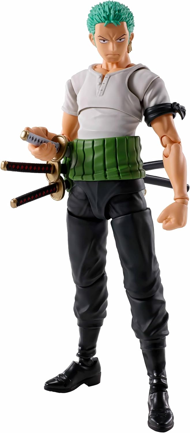 One Piece Roronoa Zoro Romance Dawn S.H.Figuarts Action Figure (Reissue)