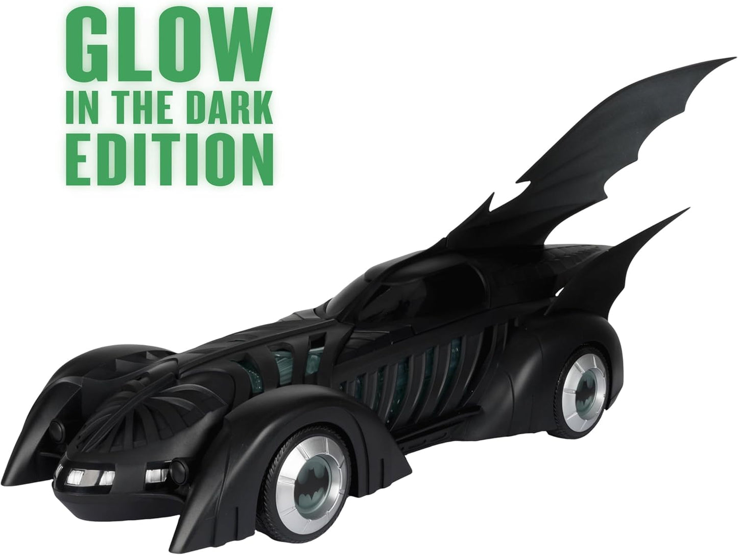 DC Multiverse Batmobile (Batman Forever) Glow in The Dark Gold Label Vehicle