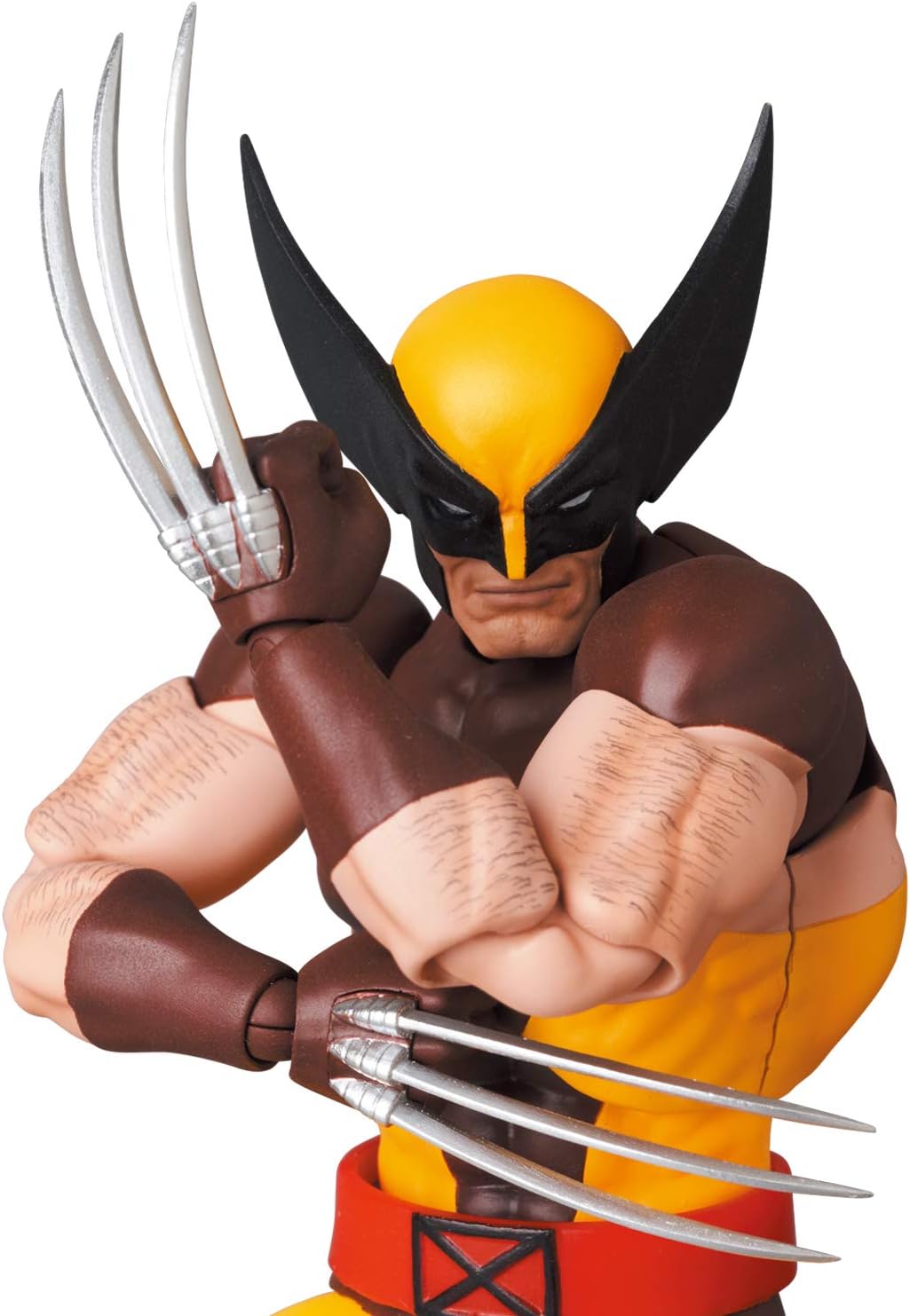 Marvel Wolverine (Brown Comic Ver.) MAFEX Action Figure (Reissue)