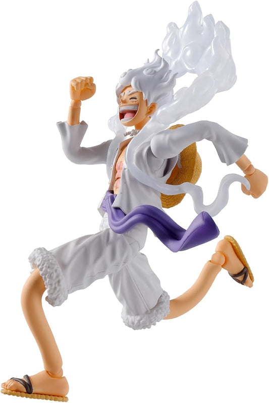 TAMASHII NATIONS - One Piece - Monkey D. Luffy -GEAR5-, Bandai Spirits S.H.Figuarts Action Figure