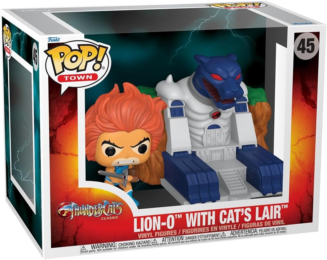 Pop! Town: Thunder Cats - Lion - O with Cat's Lair