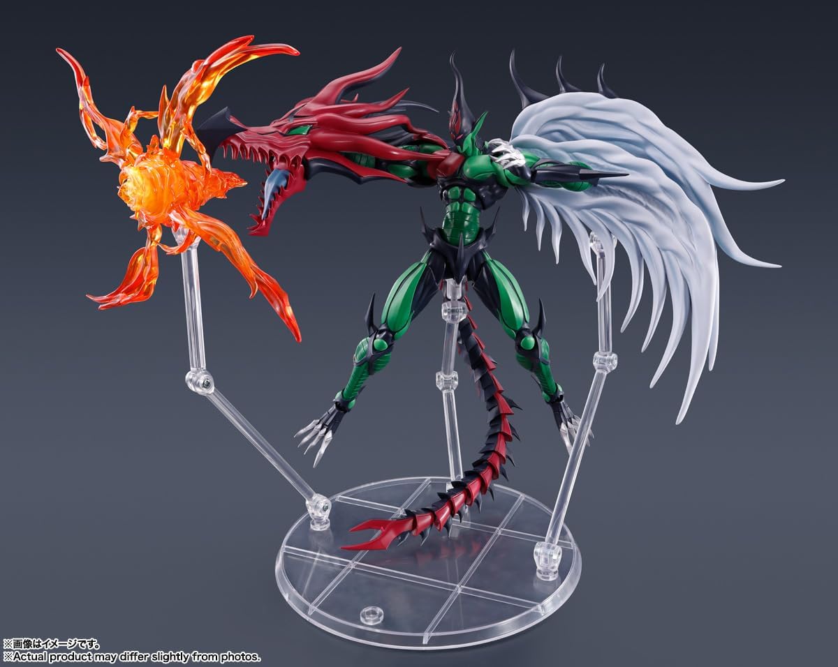 TAMASHII NATIONS - Yu-Gi-Oh! GX - Elemental Hero Flame Wingman, Bandai Spirits S.H.MonsterArts Action Figure