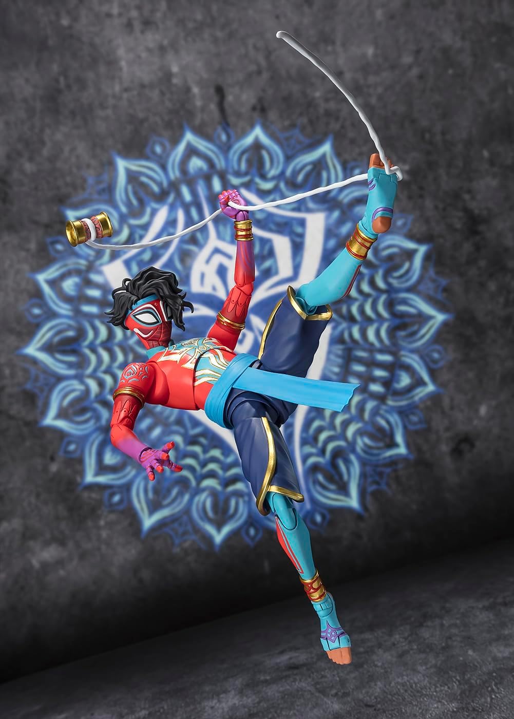 TAMASHII NATIONS - Spider-Man: Across The Spider-Verse - Spider-Man India, Bandai Spirits S.H.Figuarts Action Figure