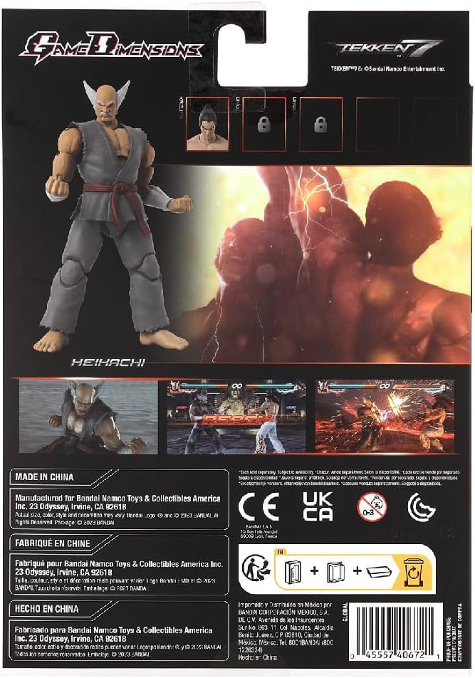 Game Dimensions - Tekken - Heihachi Mishima Action Figure