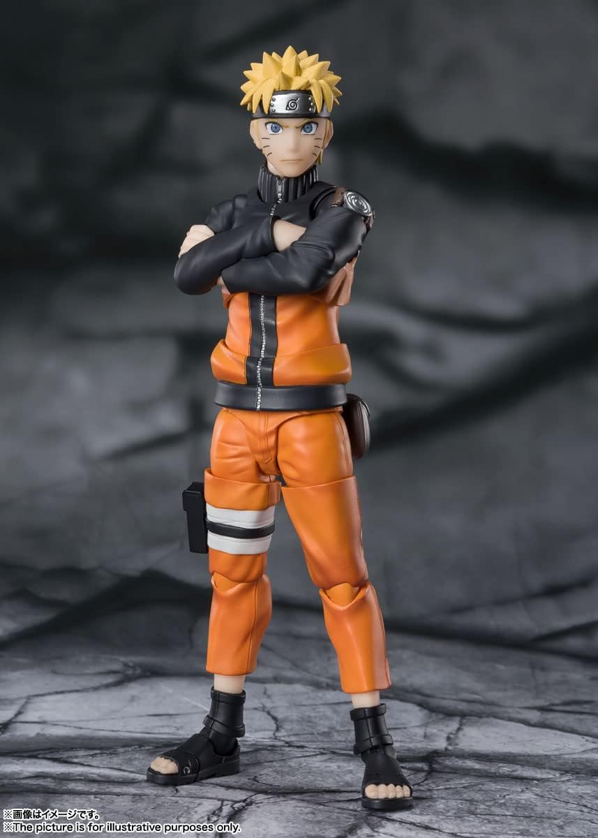 TAMASHII NATIONS - Naruto Shippuden - Naruto Uzumaki -The Jinchuriki Entrusted with Hope, Bandai Spirits S.H.Figuarts Action Figure