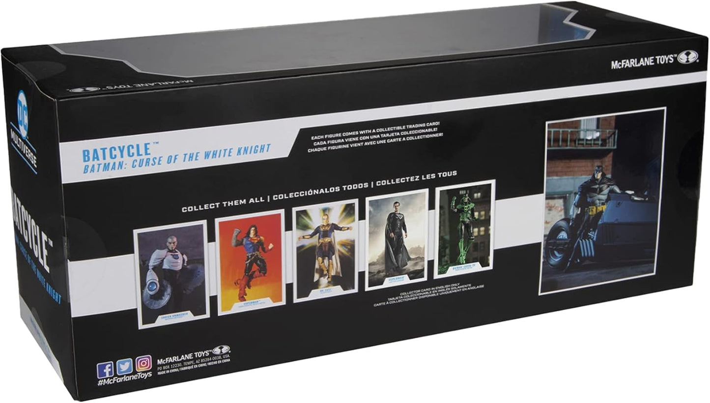 DC Multiverse Vehicles - 7" Scale Batman: White Knight Batcycle