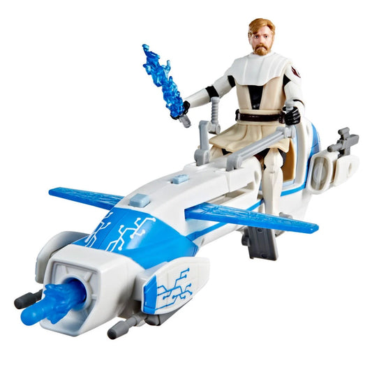 Star Wars Epic World of Action Obi-Wan Kenobi & BARC Speeder Bike