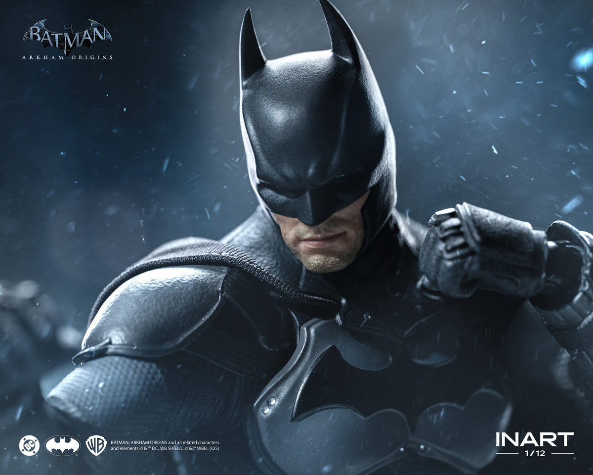 INART Arkham Origins Batman 1/12 Action Figure
