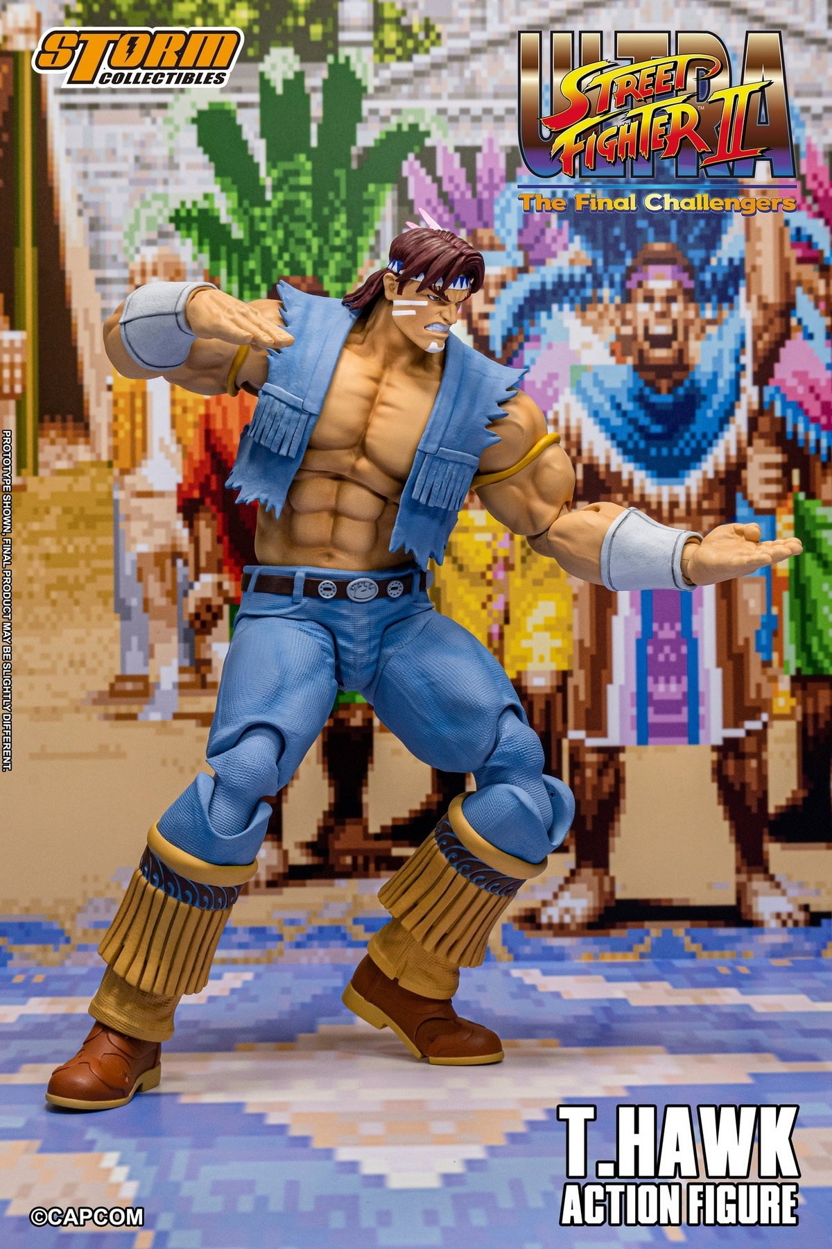 Ultra Street Fighter II: The Final Challengers T. Hawk 1/12 Scale Action Figure
