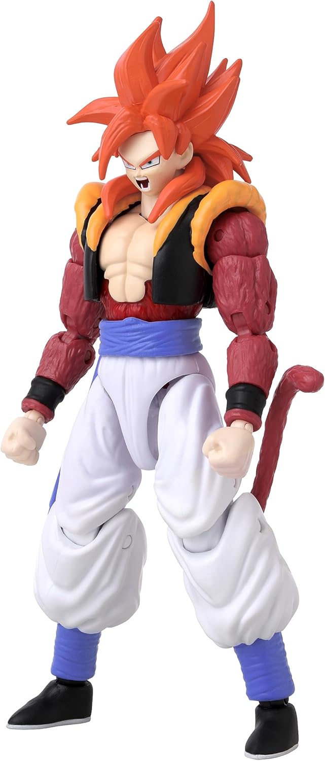 Dragon Ball Super - Super Saiyan 4 Gogeta, Bandai Namco Dragon Stars Power Up Pack Action Figure & Accessory Set