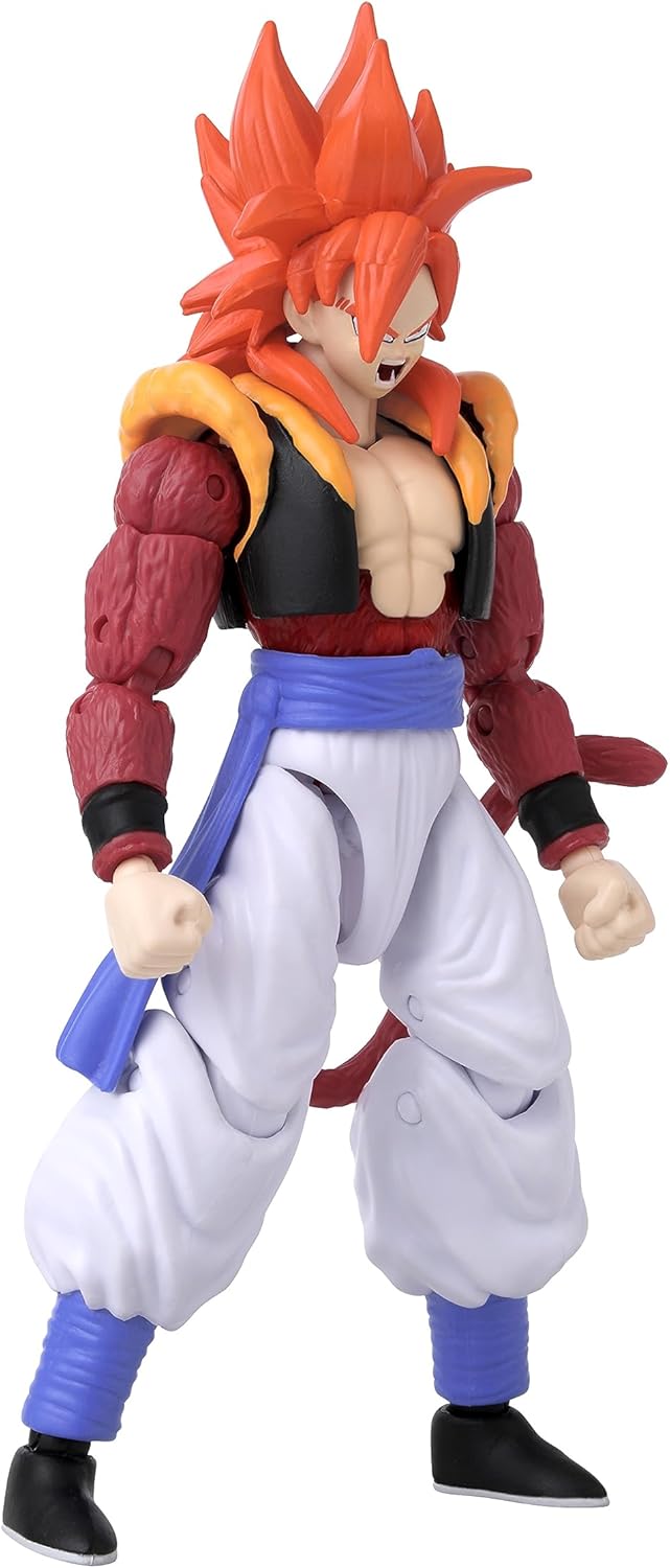 Dragon Ball Super - Super Saiyan 4 Gogeta, Bandai Namco Dragon Stars Power Up Pack Action Figure & Accessory Set