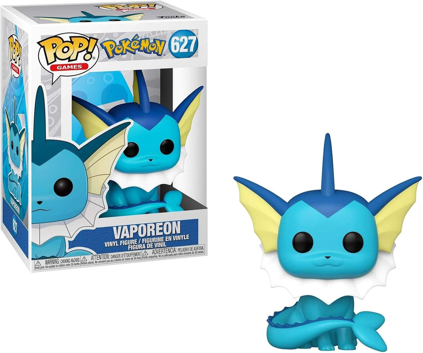 Pop! Games: Pokemon - Vaporeon Vinyl Figure