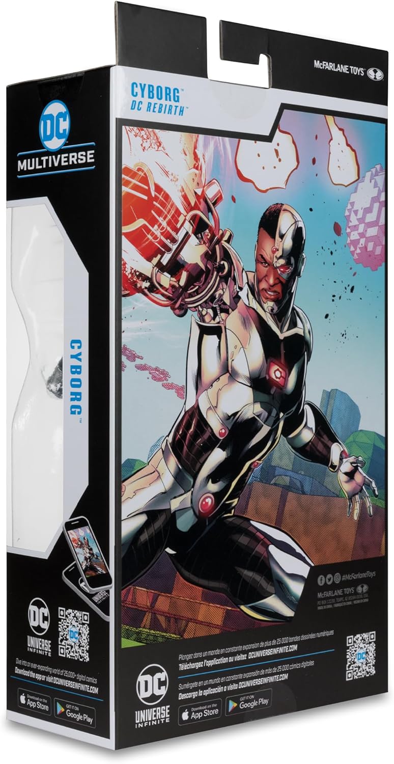 DC Multiverse Cyborg (DC Rebirth) Action Figure