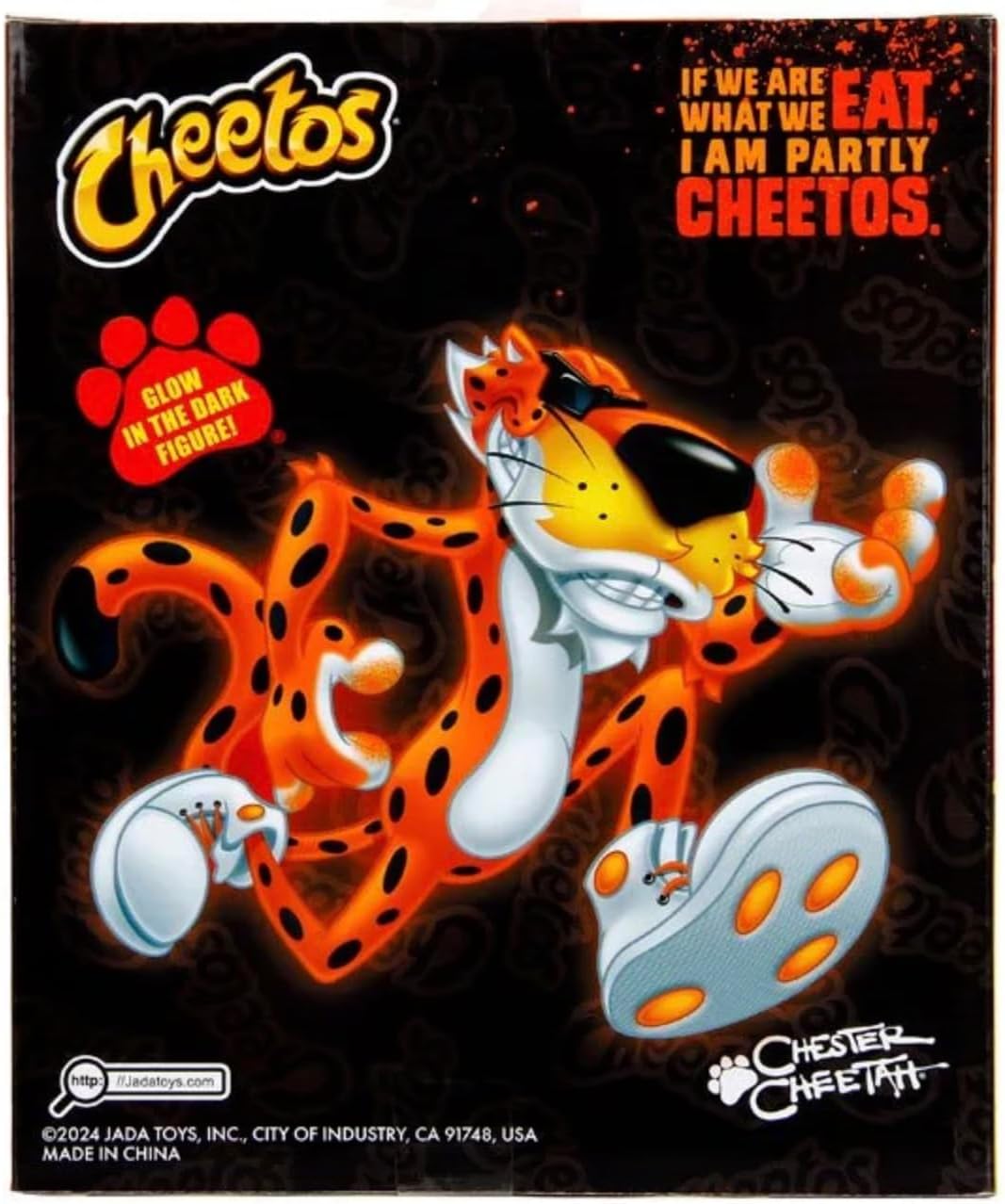 Cheetos - Chester Cheetah Flamin' Hot Glow in The Dark Action Figure