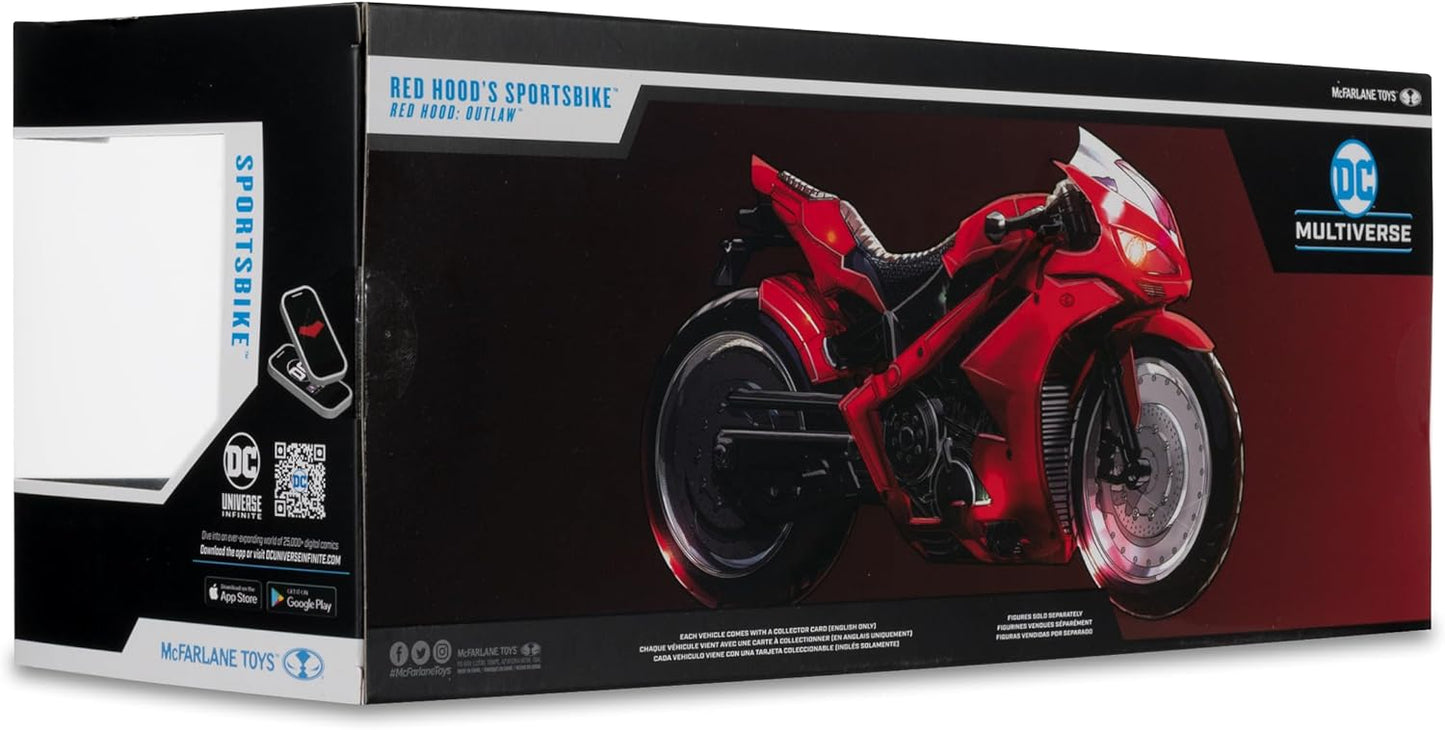 DC Multiverse Red Hood's Sportsbike (Red Hood: Outlaw) Vehicle