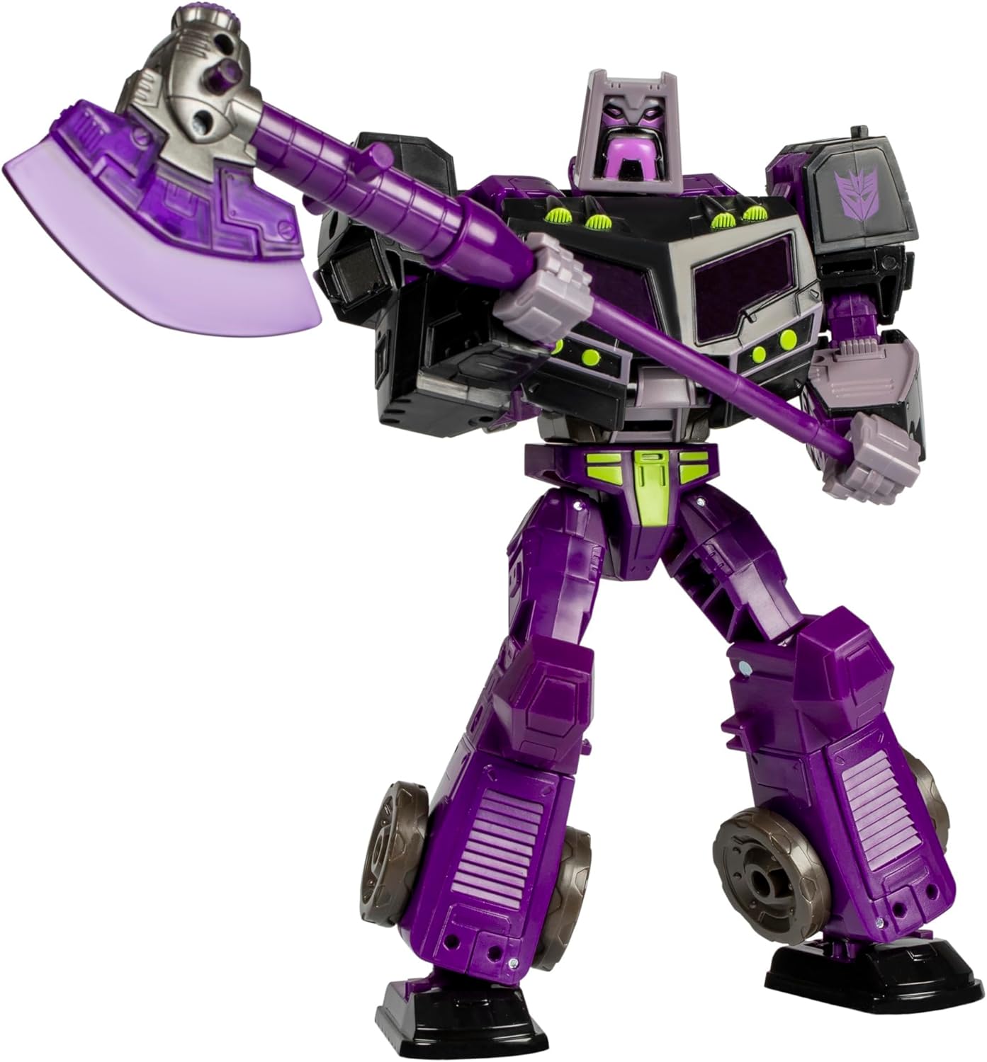 Transformers Legacy United Voyager Class Animated Universe Decepticon Motormaster, 7-inch Converting Action Figure, for Boys and Girls Ages 8+