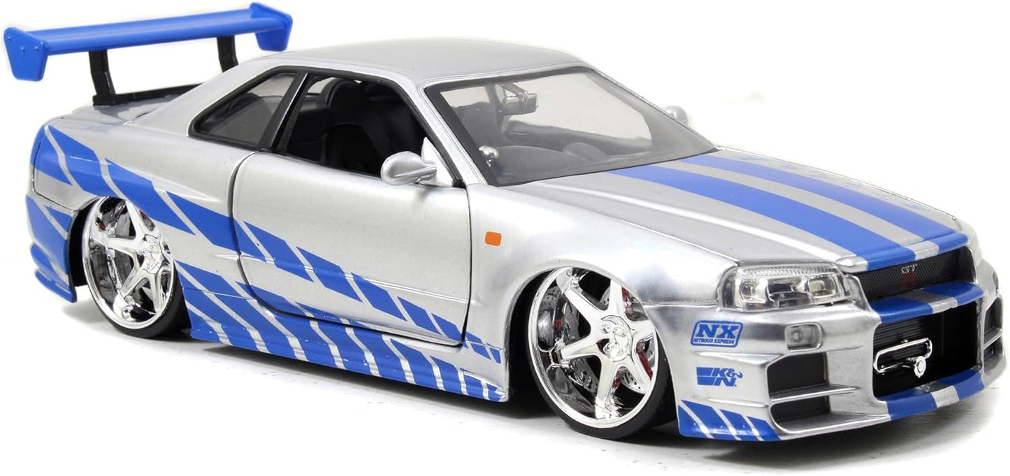 Fast & Furious Brian’s 2002 Nissan Skyline R34 Die-cast Car