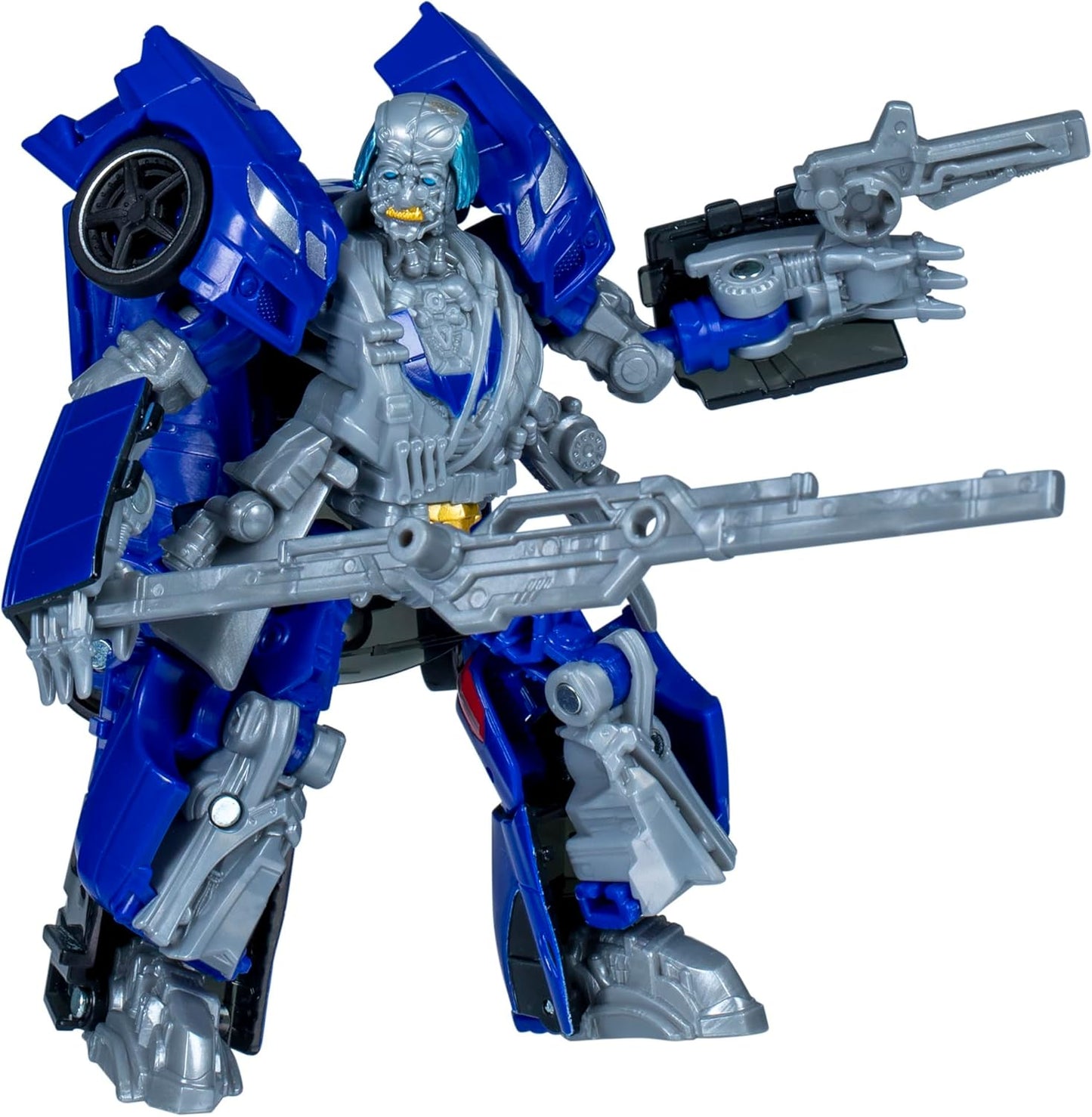 Transformers Toys Studio Series Deluxe Class Dark of The Moon Wheeljack (Que), 4.5-inch Converting Action Figure