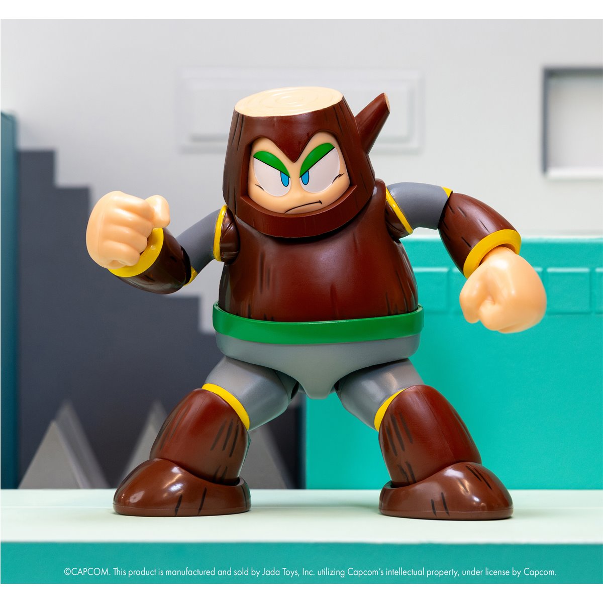 Mega Man Wood Man Deluxe 1:12 Scale Action Figure