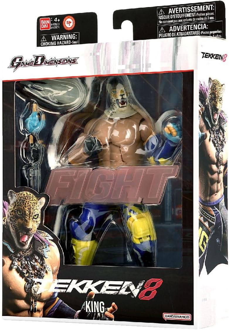 Game Dimensions - Tekken - King Action Figure