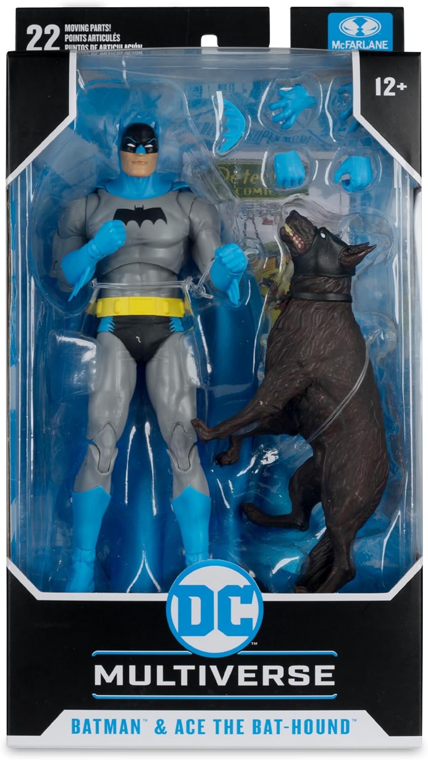 DC Multiverse Batman & Ace The Bat-Hound (Silver Age) Action Figure