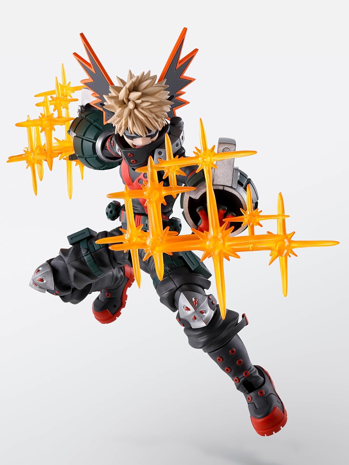 My Hero Academia Izuku Midoriya and Katsuki Bakugo Plus Ultra S.H.Figuarts Option Parts Set