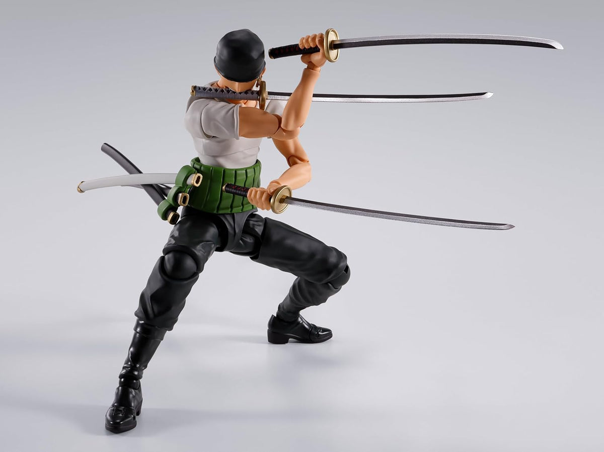 One Piece Roronoa Zoro Romance Dawn S.H.Figuarts Action Figure (Reissue)