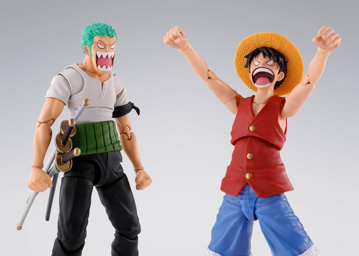 One Piece Roronoa Zoro Romance Dawn S.H.Figuarts Action Figure (Reissue)