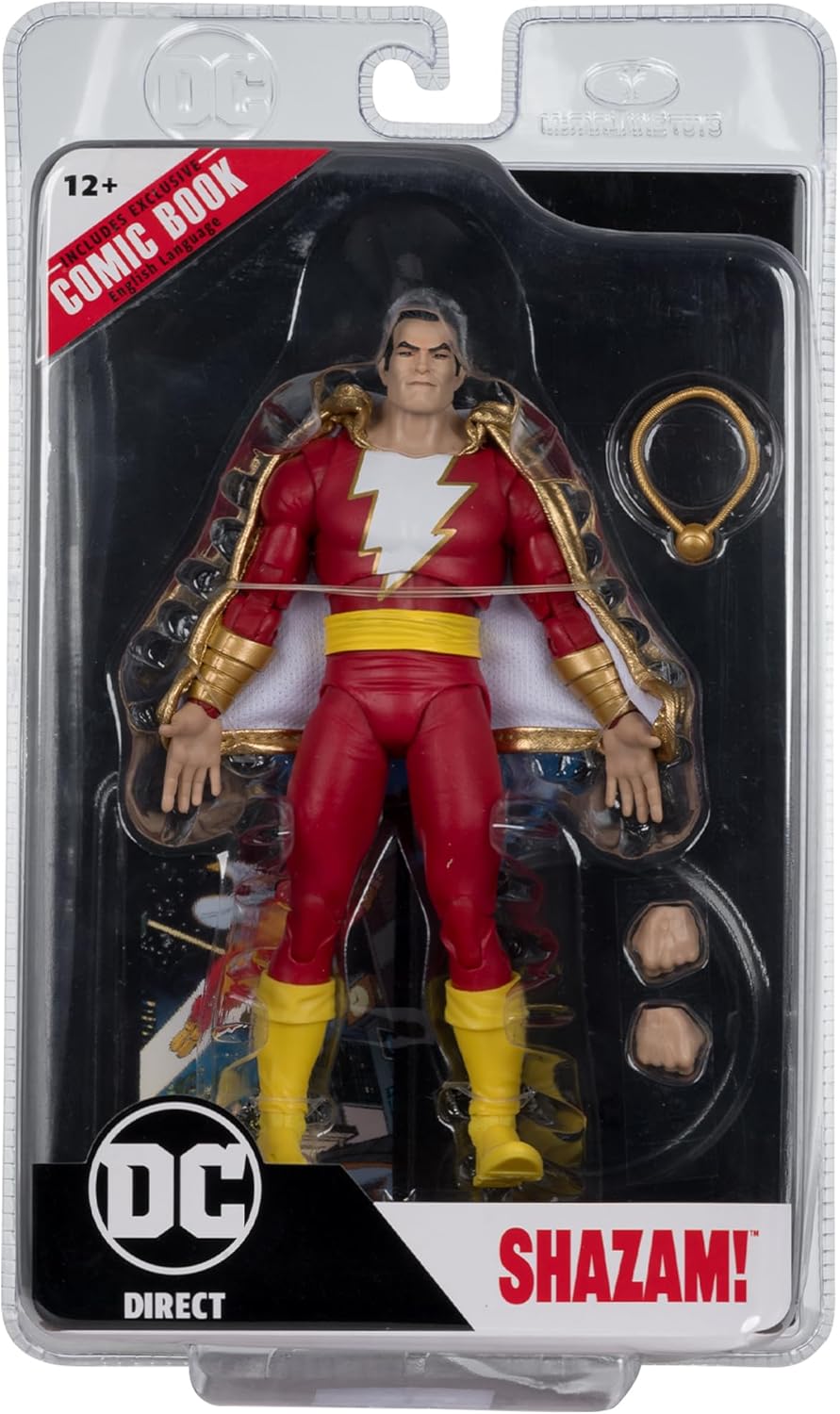 DC Direct Page Punchers Shazam! (Dawn of DC) Action Figure with Comic