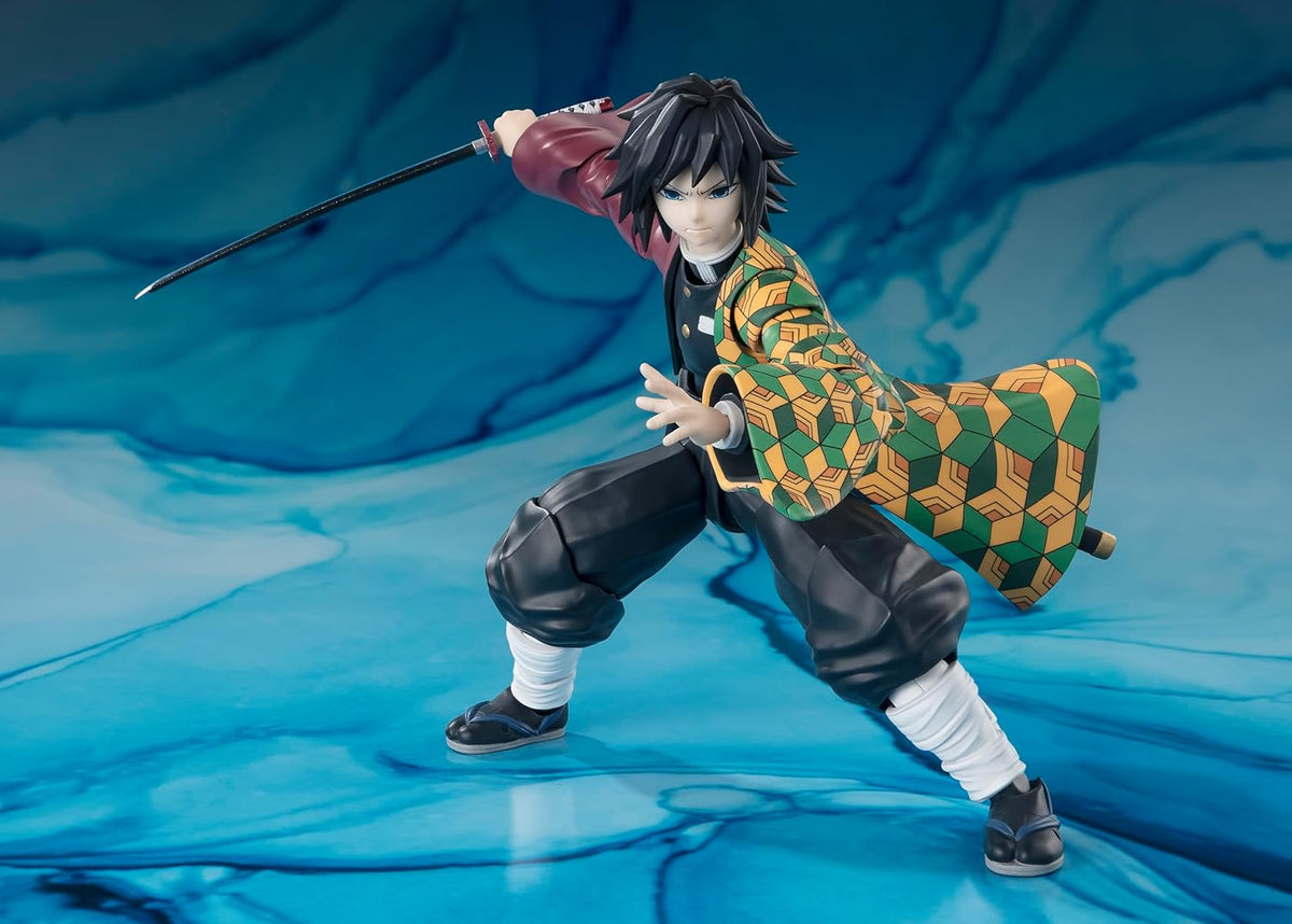 Demon Slayer: Kimetsu No Yaiba Giyu Tomioka S.H.Figuarts Action Figure (Reissue)