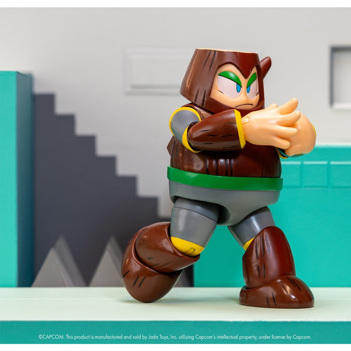 Mega Man Wood Man Deluxe 1:12 Scale Action Figure