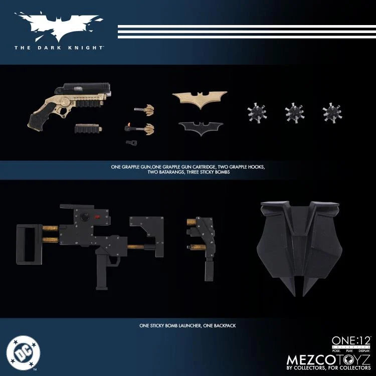 The Dark Knight 1:12 Collective Batman Action Figure