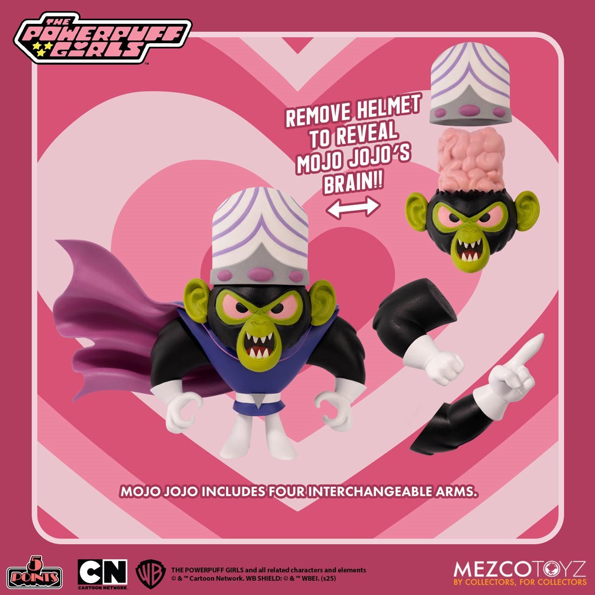 The Powerpuff Girls 5 Points Set of 4 Action Figures