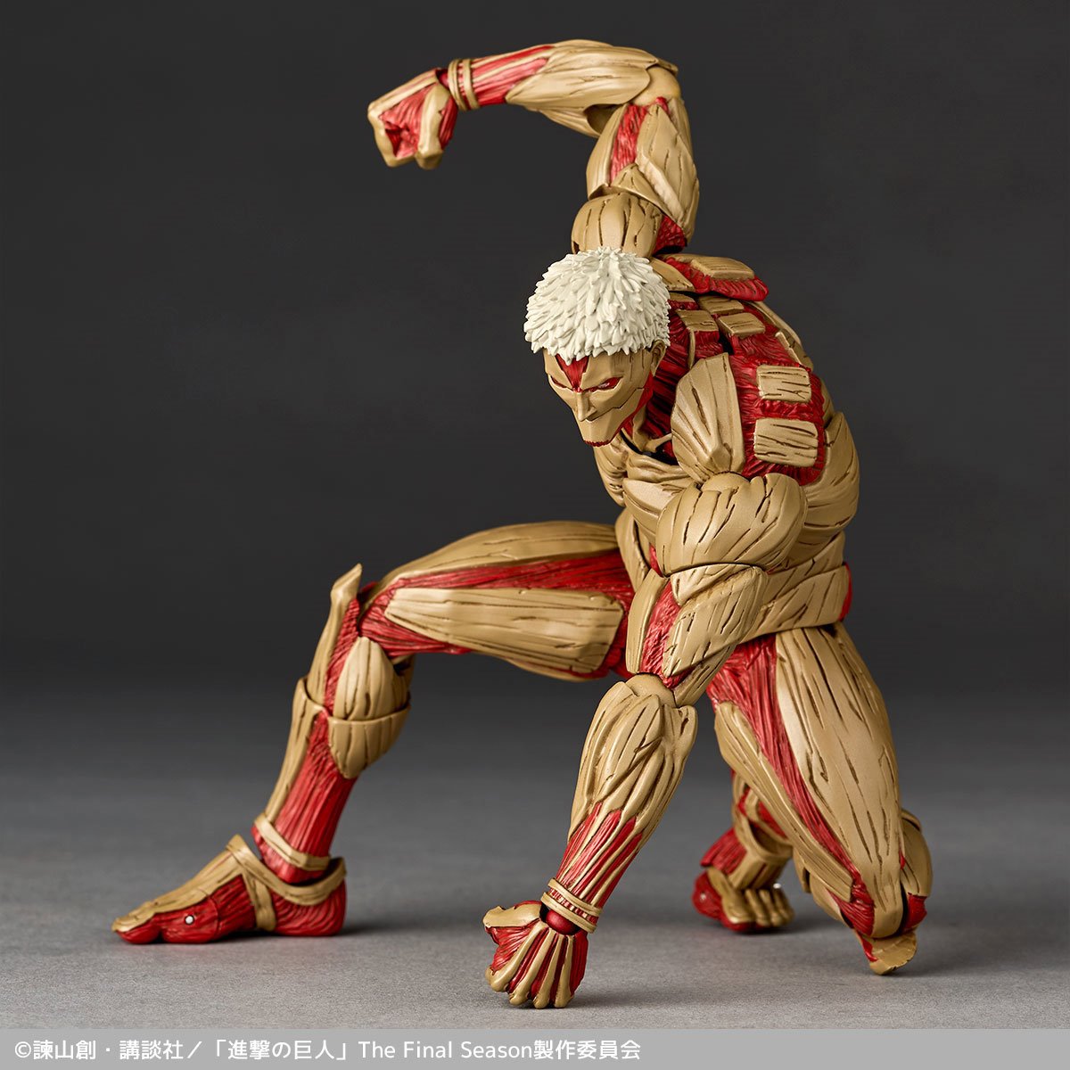 Attack on Titan Armored Titan (Reiner Braun) Revoltech Amazing Yamaguchi Action Figure (Reissue)