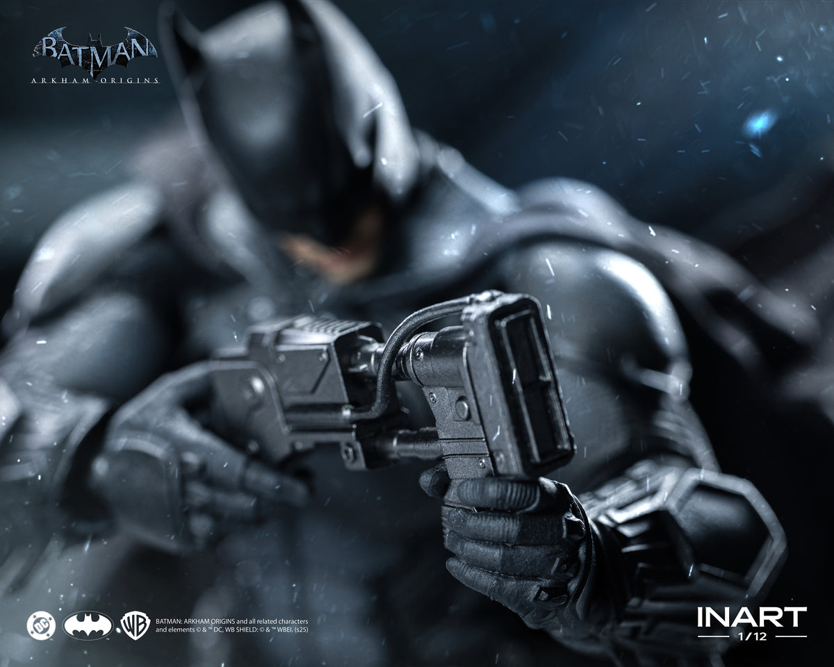 INART Arkham Origins Batman 1/12 Action Figure