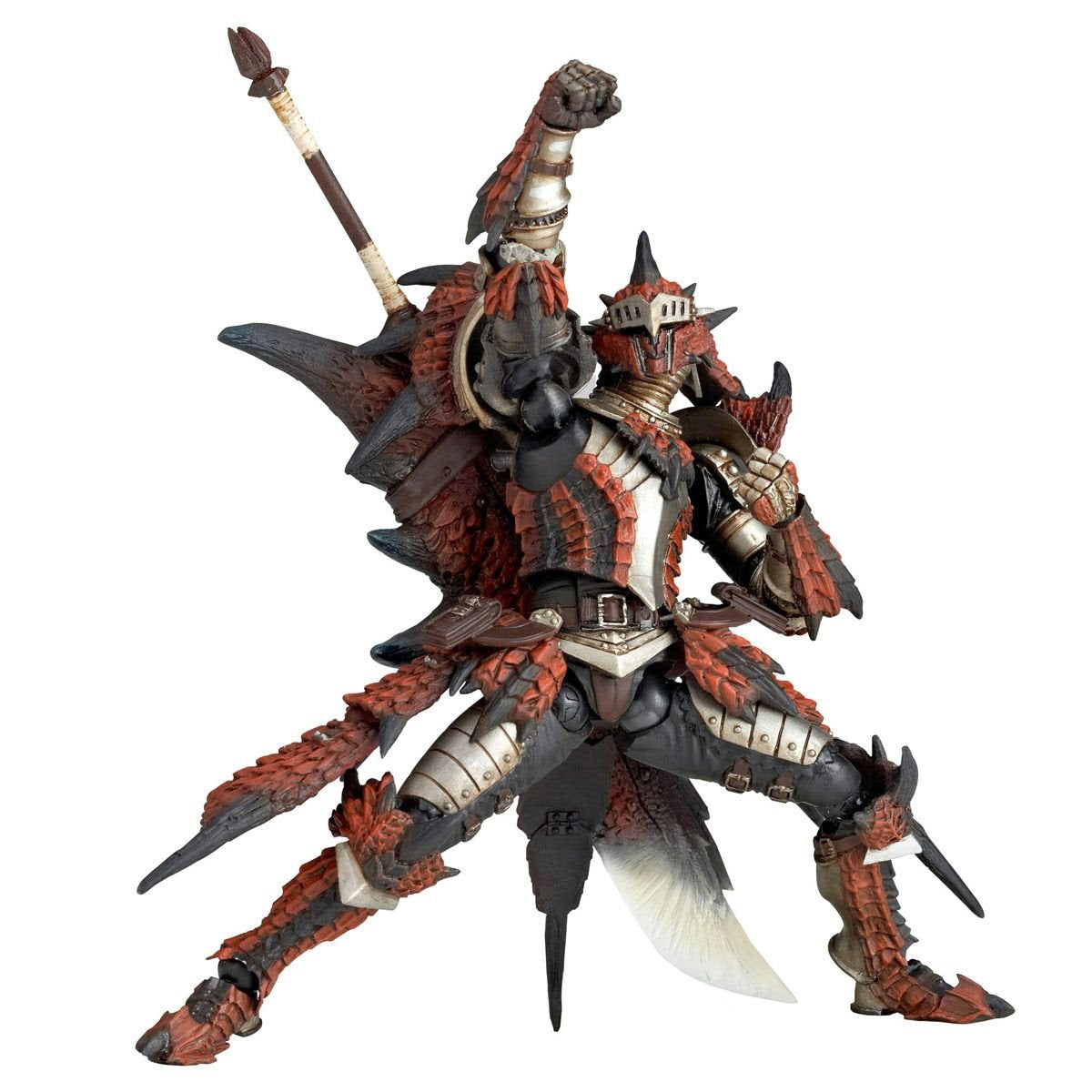 Monster Hunter Male Swordsman Reus Revoltech Amazing Yamaguchi Action Figure