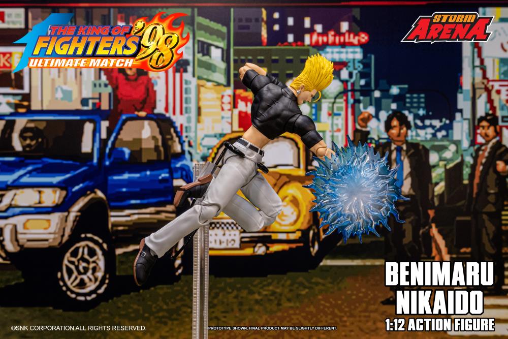 The King of Fighters '98 Ultimate Match Storm Arena Benimaru Nikaido 1/12 Scale Action Figure