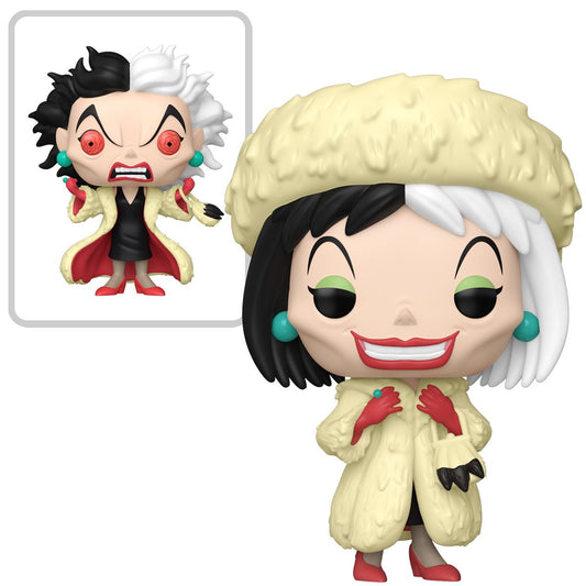 Pop! 101 Dalmatians: Cruella De Vil 1/6 Odds in Chase