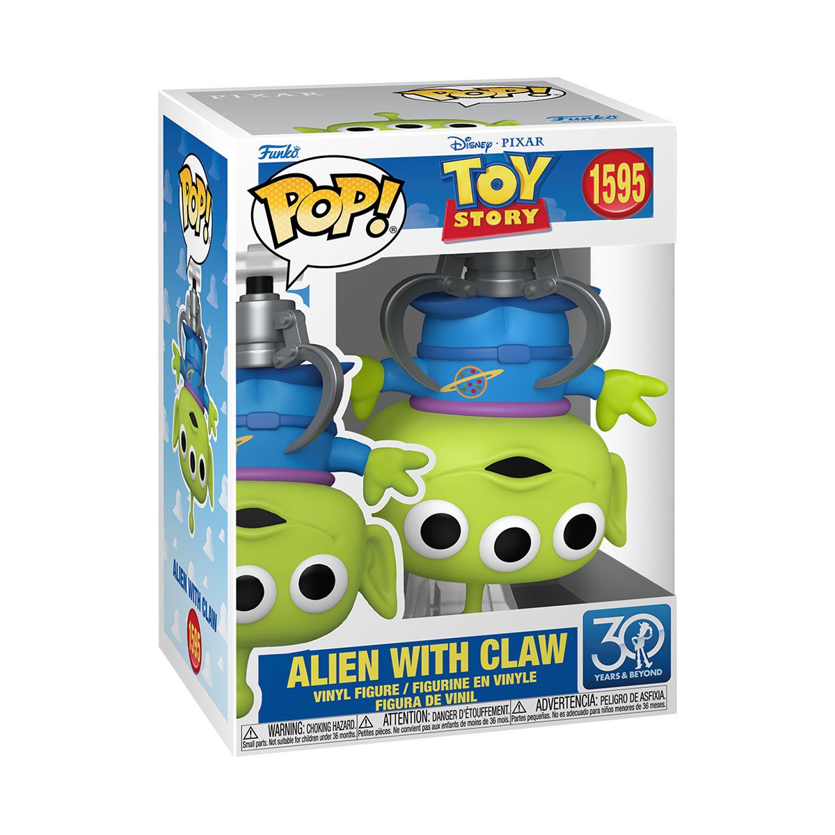 Pop! Disney: Toy Story 30th Anniversary Alien with Claw