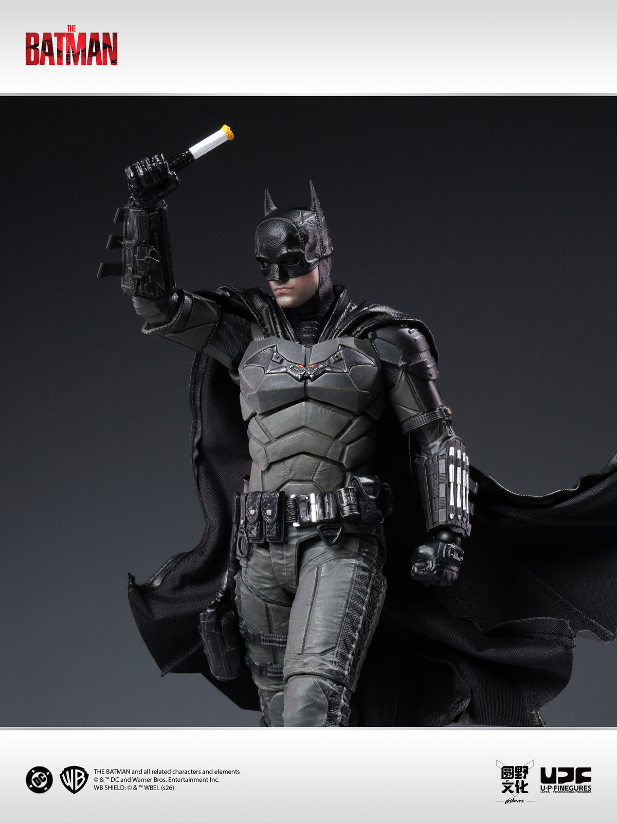 The Batman (2022) Batman 1/12 Action Figure