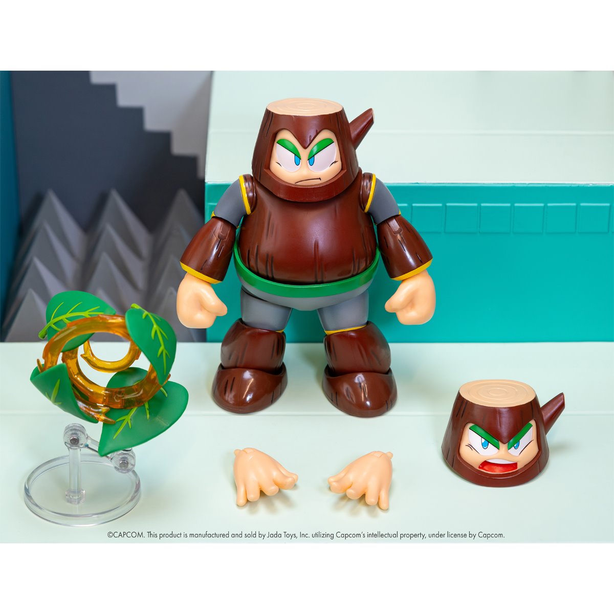 Mega Man Wood Man Deluxe 1:12 Scale Action Figure