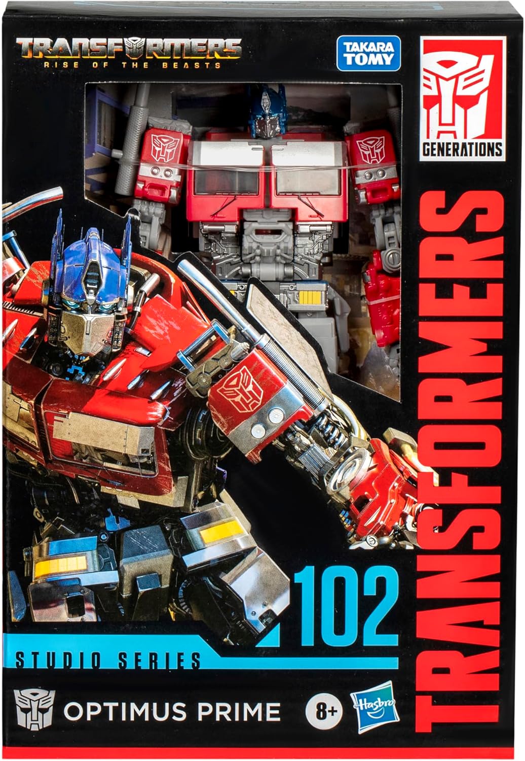 Transformers Studio Series Voyager Class Transformers: Rise of the Beasts Optimus Prime Action Figure