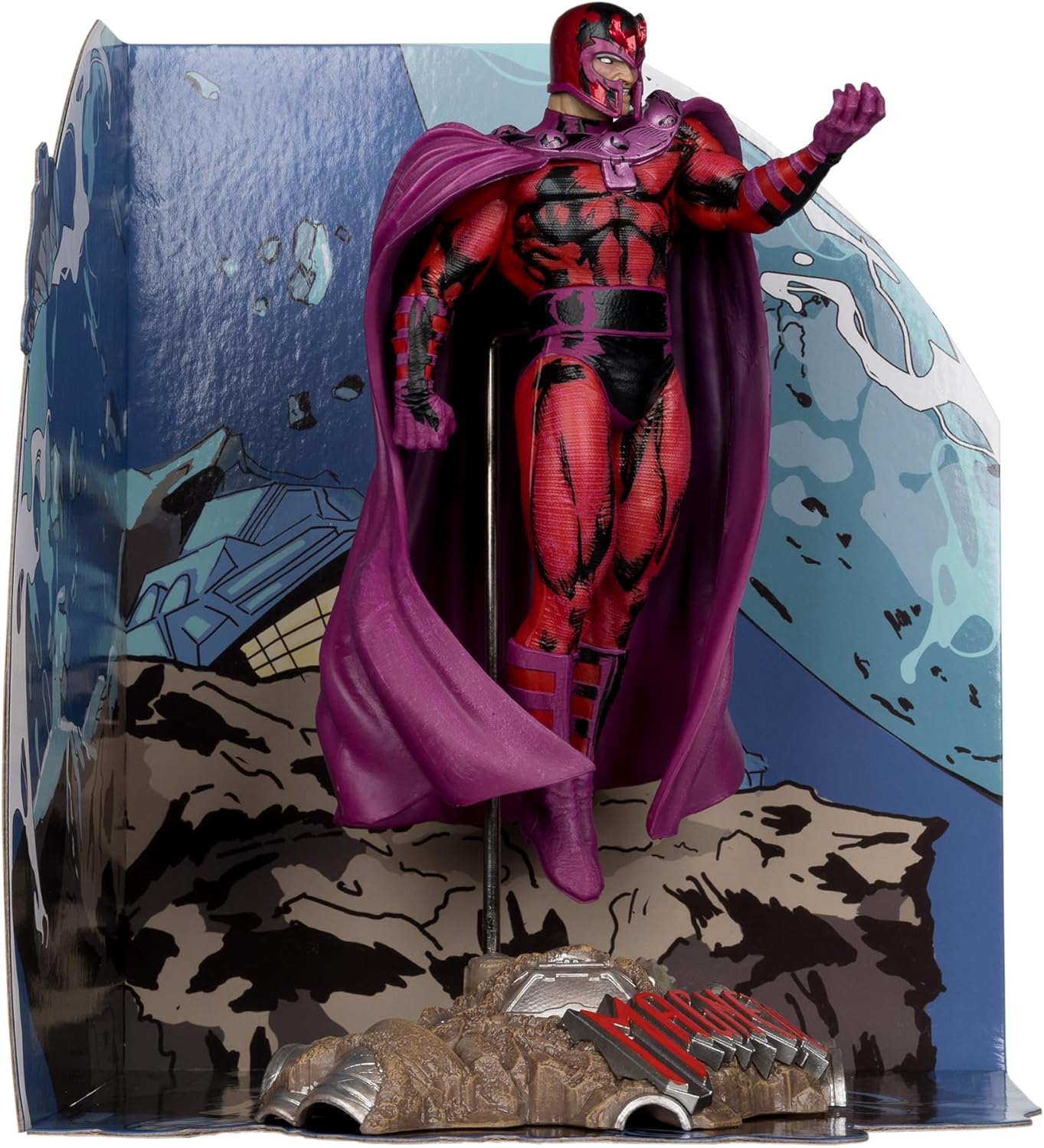 Marvel Magneto 1:10th Scale Collectible with Scene