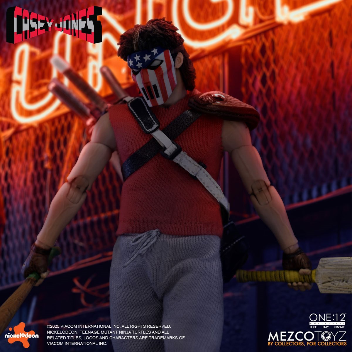 Teenage Mutant Ninja Turtles Casey Jones One:12 Collective Action Figure