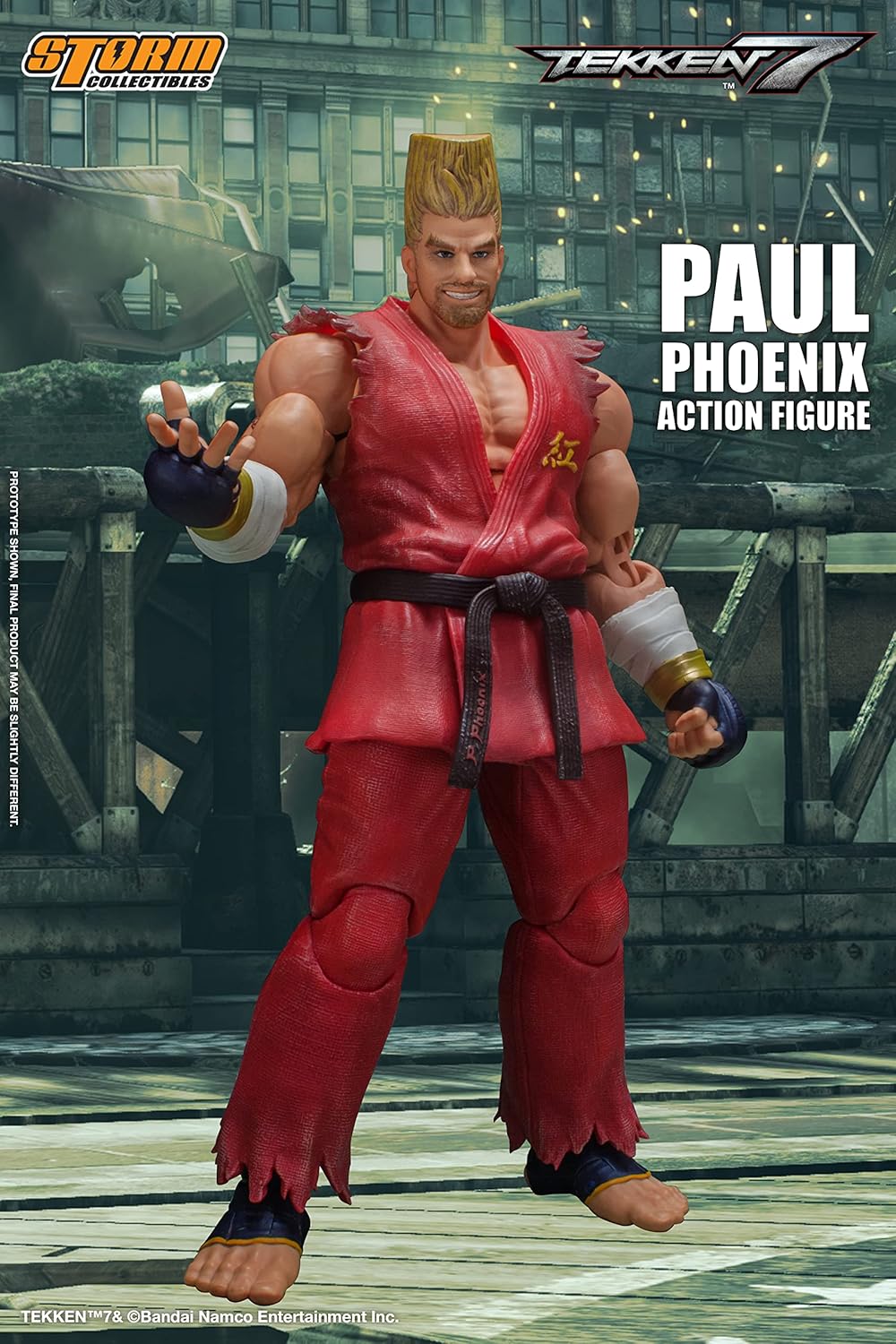 Tekken 7 Paul Phoenix 1/12 Scale Figure