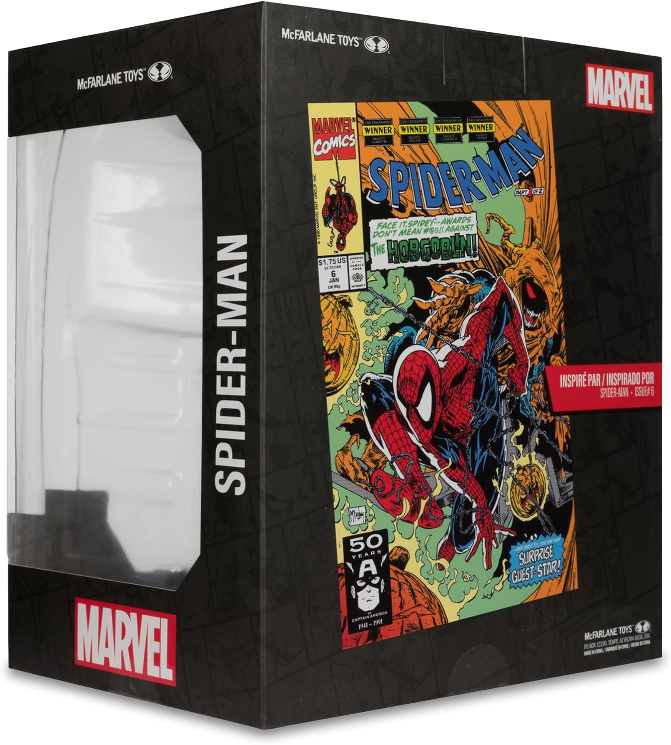 Marvel Spider-Man 1:10th Scale Posed Figure with Scene